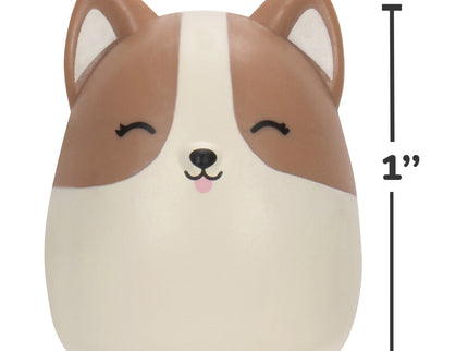 SQUISHMALLOWS SQUISH-A-LONGS minifiguuride komplekt, 8 tk, 2,5 cm