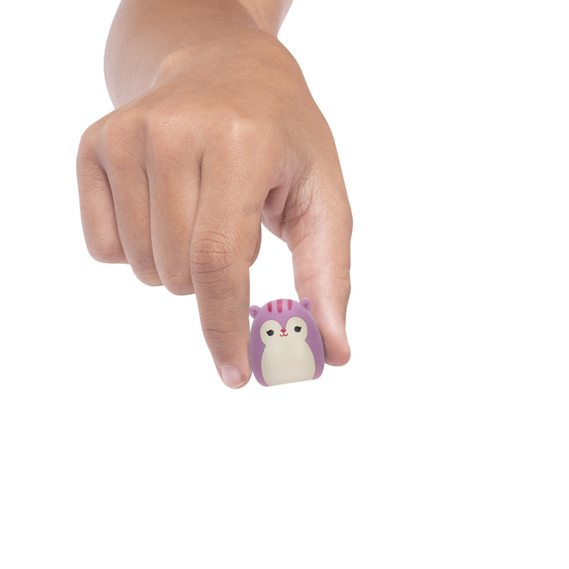 SQUISHMALLOWS SQUISH-A-LONGS minifiguuride komplekt, 8 tk, 2,5 cm