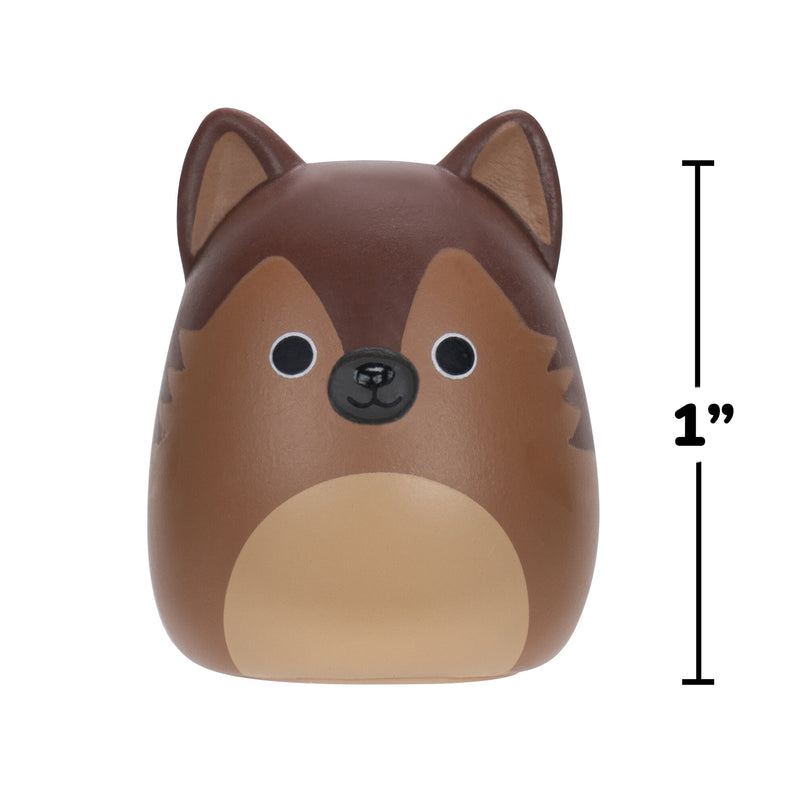 SQUISHMALLOWS SQUISH-A-LONGS minifiguuride komplekt, 14 tk, 2,5 cm