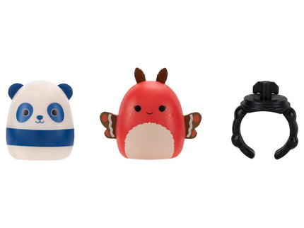 SQUISHMALLOWS SQUISH-A-LONGS minifiguuride komplekt pimepakis, 2 tk, 2,5 cm