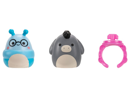SQUISHMALLOWS SQUISH-A-LONGS minifiguuride komplekt pimepakis, 2 tk, 2,5 cm