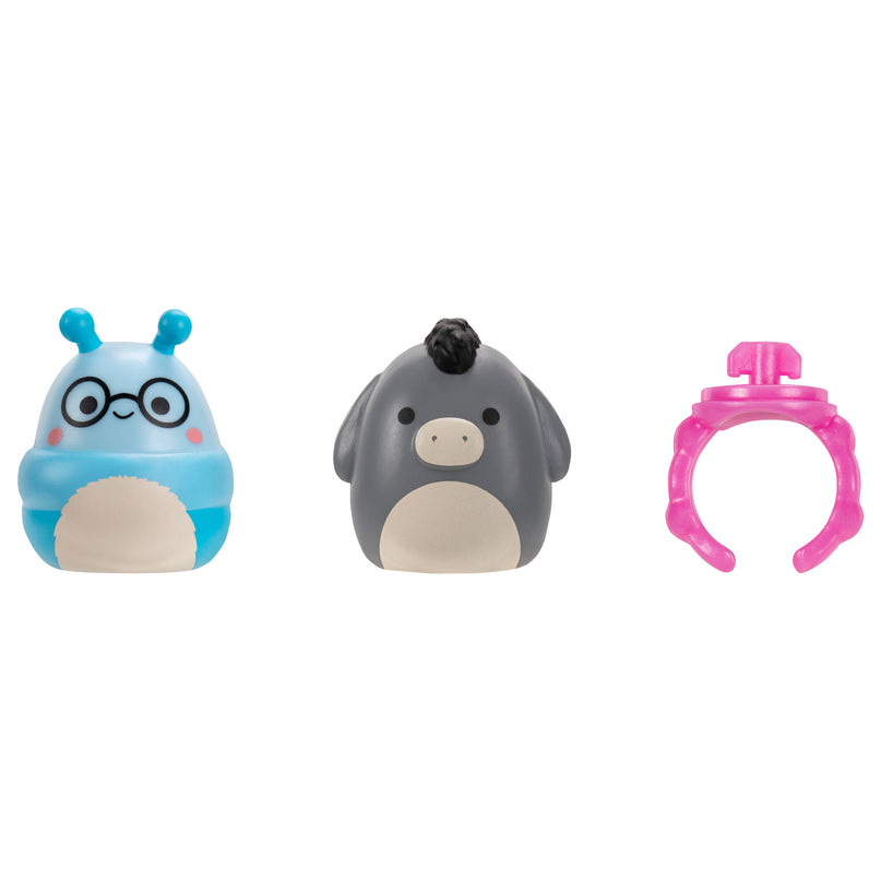 SQUISHMALLOWS SQUISH-A-LONGS minifiguuride komplekt pimepakis, 2 tk, 2,5 cm
