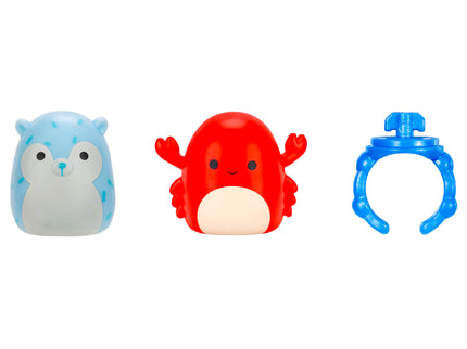 SQUISHMALLOWS SQUISH-A-LONGS minifiguuride komplekt pimepakis, 2 tk, 2,5 cm