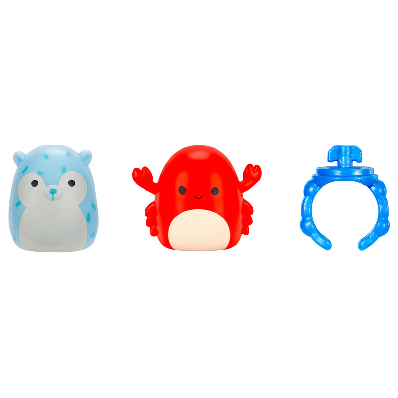 SQUISHMALLOWS SQUISH-A-LONGS minifiguuride komplekt pimepakis, 2 tk, 2,5 cm