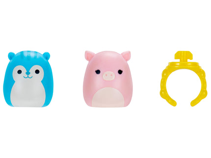 SQUISHMALLOWS SQUISH-A-LONGS minifiguuride komplekt pimepakis, 2 tk, 2,5 cm