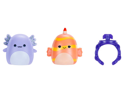 SQUISHMALLOWS SQUISH-A-LONGS minifiguuride komplekt pimepakis, 2 tk, 2,5 cm