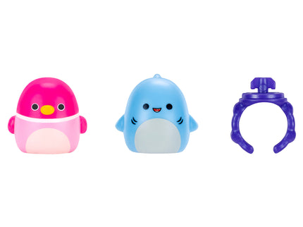 SQUISHMALLOWS SQUISH-A-LONGS minifiguuride komplekt pimepakis, 2 tk, 2,5 cm