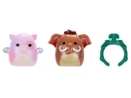 SQUISHMALLOWS SQUISH-A-LONGS minifiguuride komplekt pimepakis, 2 tk, 2,5 cm