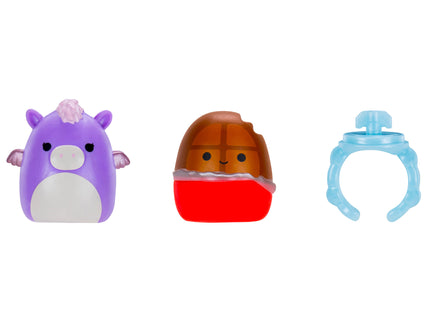 SQUISHMALLOWS SQUISH-A-LONGS minifiguuride komplekt pimepakis, 2 tk, 2,5 cm