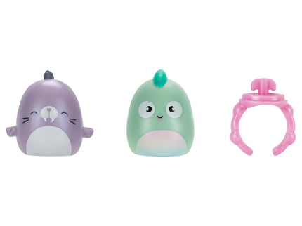 SQUISHMALLOWS SQUISH-A-LONGS minifiguuride komplekt pimepakis, 2 tk, 2,5 cm
