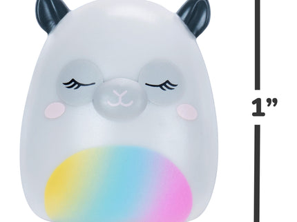 SQUISHMALLOWS SQUISH-A-LONGS minifiguuride komplekt pimepakis, 2 tk, 2,5 cm