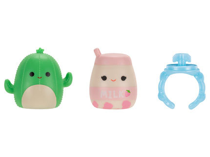 SQUISHMALLOWS SQUISH-A-LONGS minifiguuride komplekt pimepakis, 2 tk, 2,5 cm