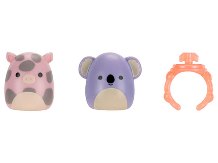 SQUISHMALLOWS SQUISH-A-LONGS minifiguuride komplekt pimepakis, 2 tk, 2,5 cm