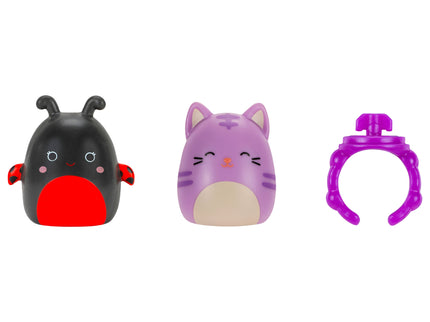 SQUISHMALLOWS SQUISH-A-LONGS minifiguuride komplekt pimepakis, 2 tk, 2,5 cm