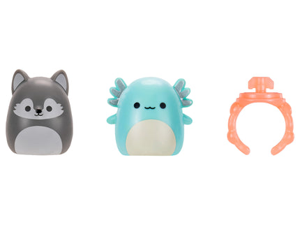 SQUISHMALLOWS SQUISH-A-LONGS minifiguuride komplekt pimepakis, 2 tk, 2,5 cm