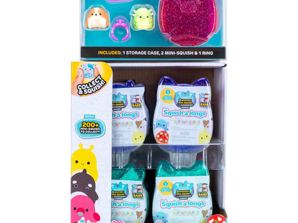 SQUISHMALLOWS SQUISH-A-LONGS minifiguuride komplekt pimepakis, 2 tk, 2,5 cm