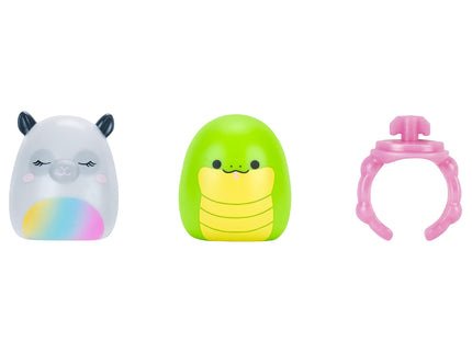 SQUISHMALLOWS SQUISH-A-LONGS minifiguuride komplekt pimepakis, 2 tk, 2,5 cm
