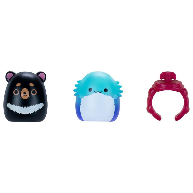 SQUISHMALLOWS SQUISH-A-LONGS minifiguuride komplekt pimepakis, 2 tk, 2,5 cm