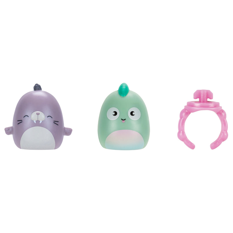 SQUISHMALLOWS SQUISH-A-LONGS minifiguuride komplekt pimepakis, 2 tk, 2,5 cm