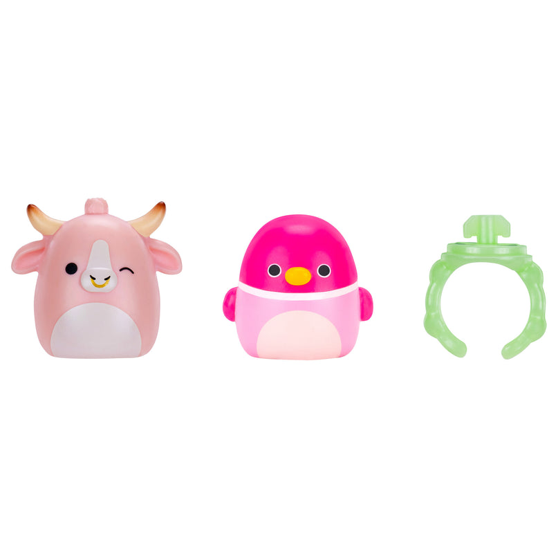 SQUISHMALLOWS SQUISH-A-LONGS minifiguuride komplekt pimepakis, 2 tk, 2,5 cm