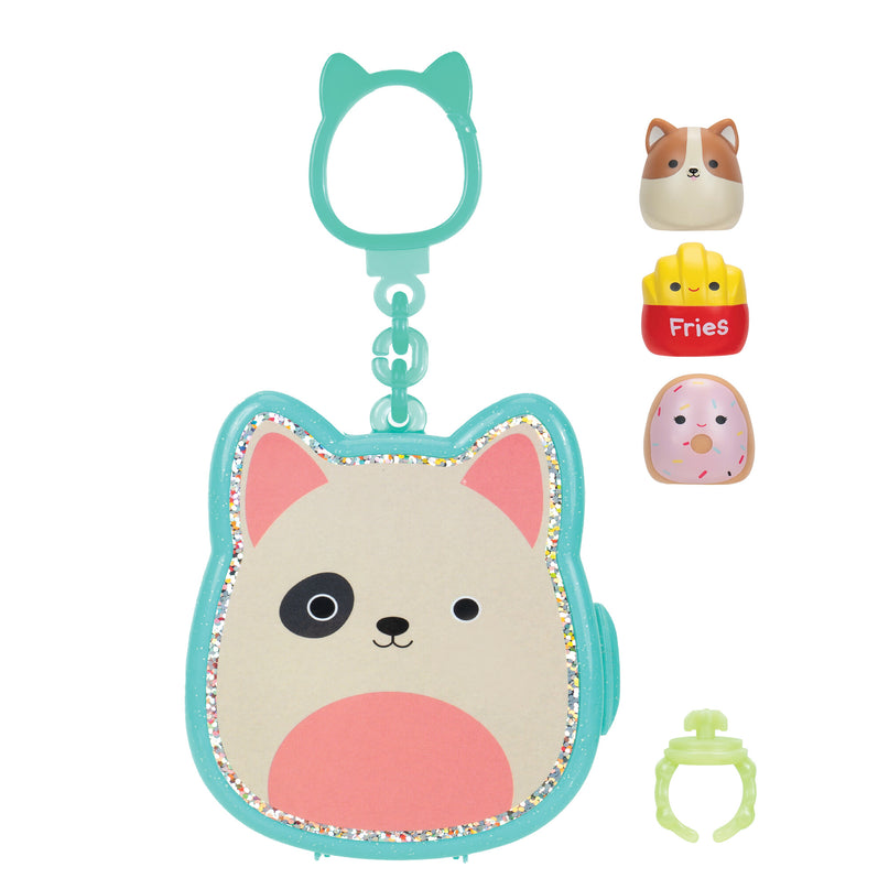 SQUISHMALLOWS CLIP-A-LONGS minifiguuride komplekt pimepakis, 3 tk, 2,5 cm
