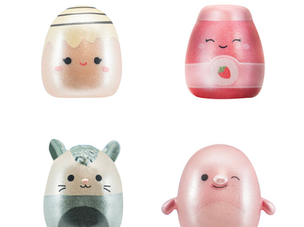 SQUISHMALLOWS CLIP-A-LONGS minifiguuride komplekt pimepakis, 3 tk, 2,5 cm