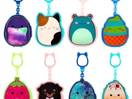 SQUISHMALLOWS CLIP-A-LONGS minifiguuride komplekt pimepakis, 3 tk, 2,5 cm
