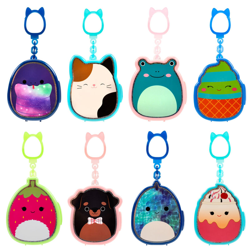 SQUISHMALLOWS CLIP-A-LONGS minifiguuride komplekt pimepakis, 3 tk, 2,5 cm