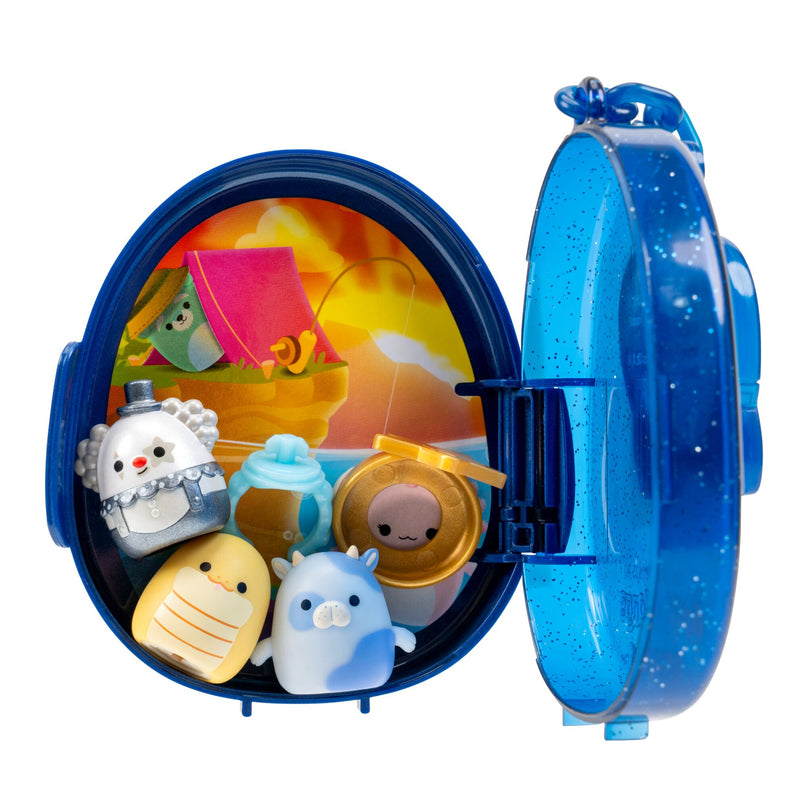 SQUISHMALLOWS CLIP-A-LONGS minifiguuride komplekt pimepakis, 3 tk, 2,5 cm