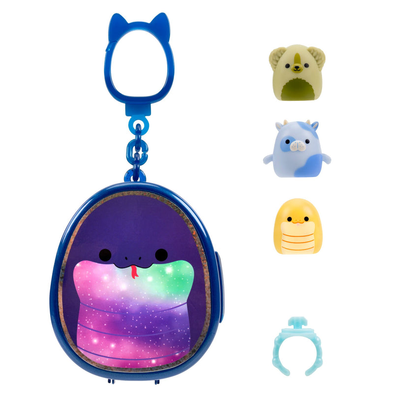 SQUISHMALLOWS CLIP-A-LONGS minifiguuride komplekt pimepakis, 3 tk, 2,5 cm