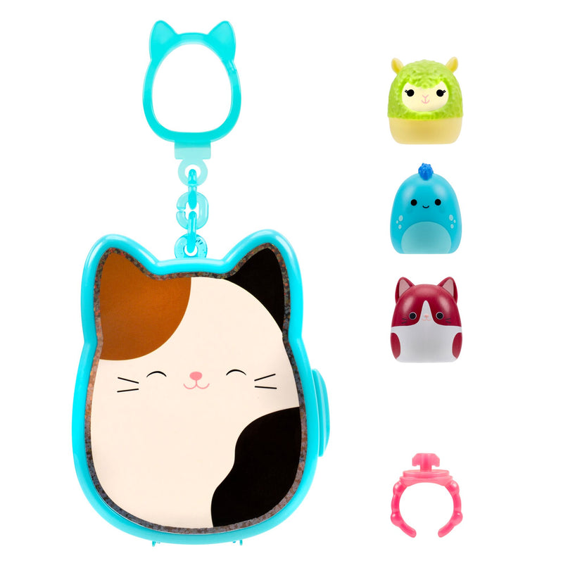 SQUISHMALLOWS CLIP-A-LONGS minifiguuride komplekt pimepakis, 3 tk, 2,5 cm