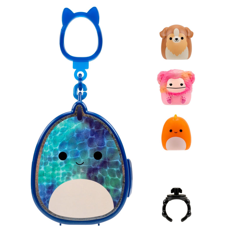SQUISHMALLOWS CLIP-A-LONGS minifiguuride komplekt pimepakis, 3 tk, 2,5 cm