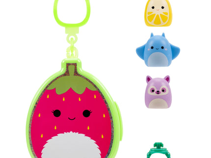 SQUISHMALLOWS CLIP-A-LONGS minifiguuride komplekt pimepakis, 3 tk, 2,5 cm