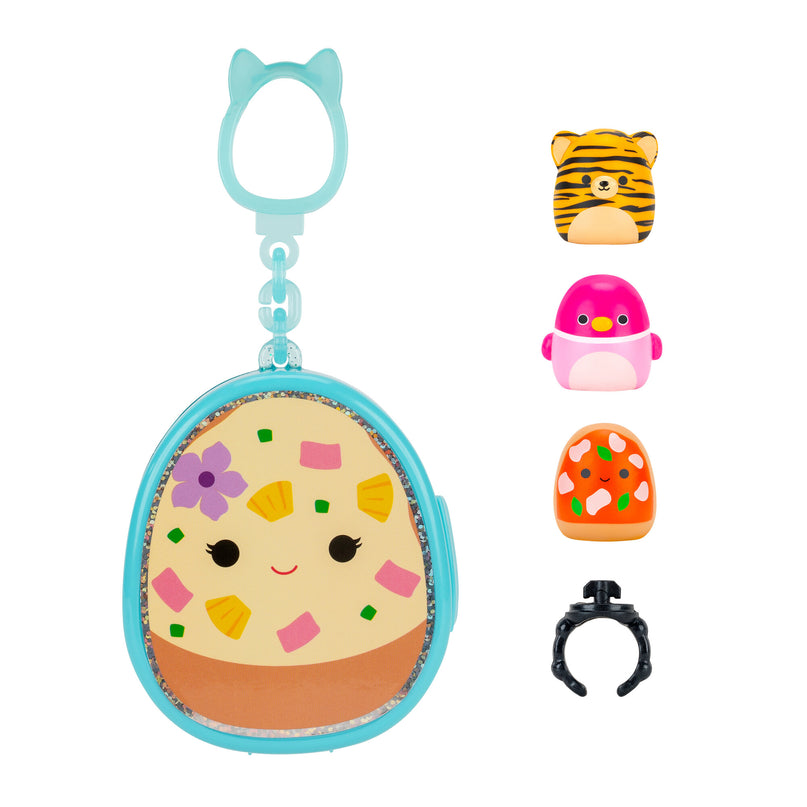 SQUISHMALLOWS CLIP-A-LONGS minifiguuride komplekt pimepakis, 3 tk, 2,5 cm