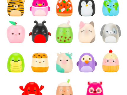 SQUISHMALLOWS CLIP-A-LONGS minifiguuride komplekt pimepakis, 3 tk, 2,5 cm