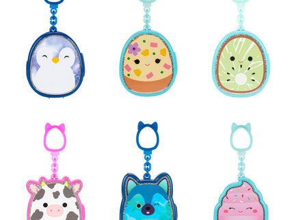 SQUISHMALLOWS CLIP-A-LONGS minifiguuride komplekt pimepakis, 3 tk, 2,5 cm