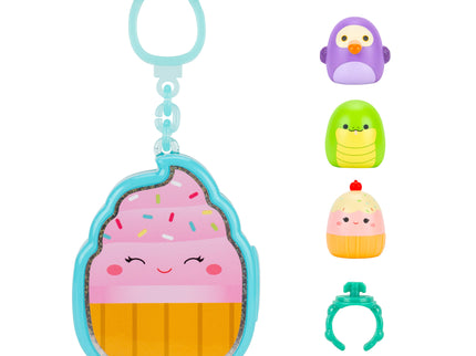 SQUISHMALLOWS CLIP-A-LONGS minifiguuride komplekt pimepakis, 3 tk, 2,5 cm