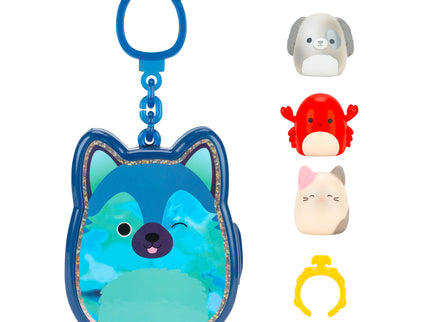 SQUISHMALLOWS CLIP-A-LONGS minifiguuride komplekt pimepakis, 3 tk, 2,5 cm