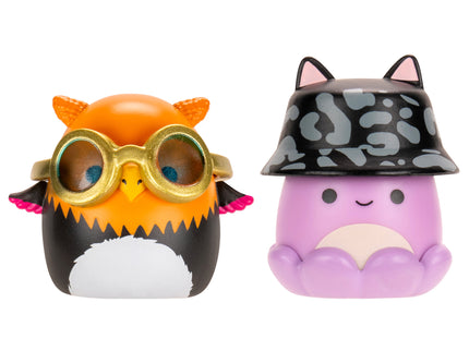 SQUISHMALLOWS SQUISH-A-LONGS minifiguuride komplekt, 8 tk, 2,5 cm