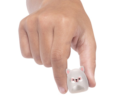 SQUISHMALLOWS SQUISH-A-LONGS minifiguuride komplekt, 8 tk, 2,5 cm