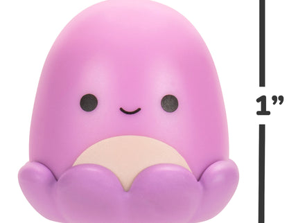 SQUISHMALLOWS SQUISH-A-LONGS minifiguuride komplekt, 8 tk, 2,5 cm