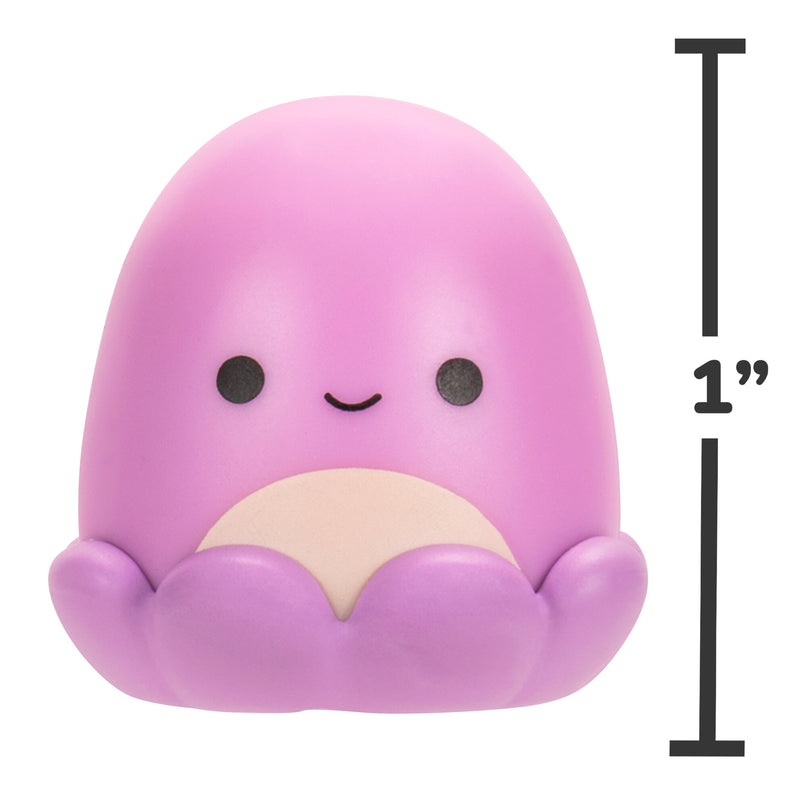 SQUISHMALLOWS SQUISH-A-LONGS minifiguuride komplekt, 8 tk, 2,5 cm