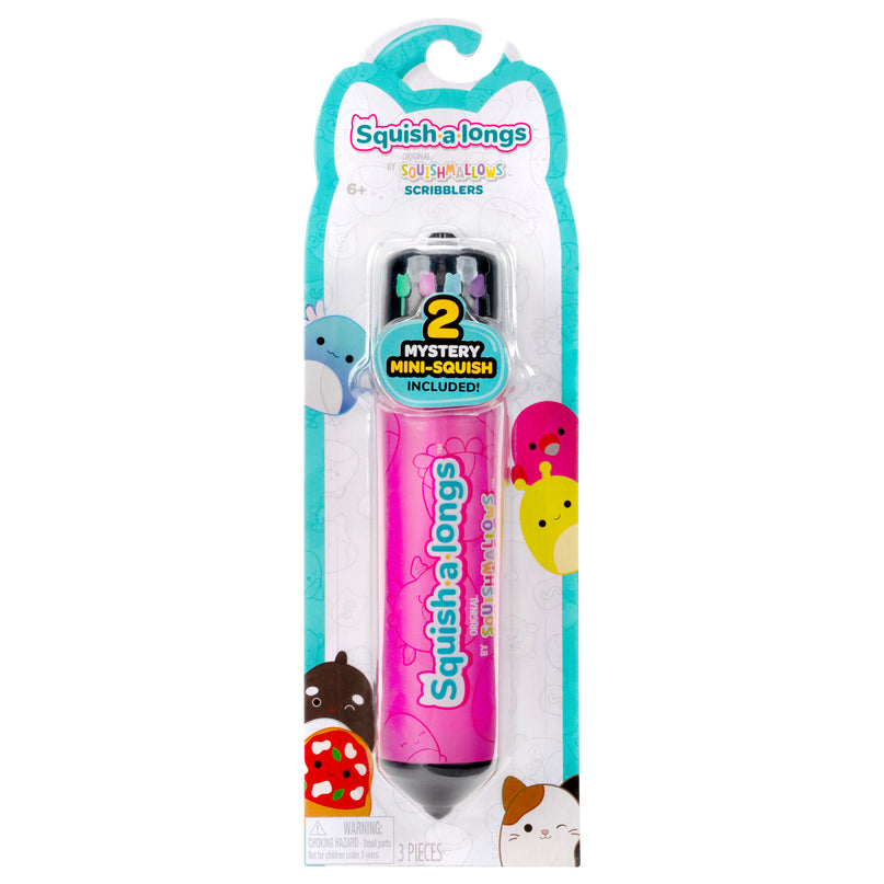 SQUISHMALLOWS Squish-a-longs Scribbles karp ja 2 minifiguuri