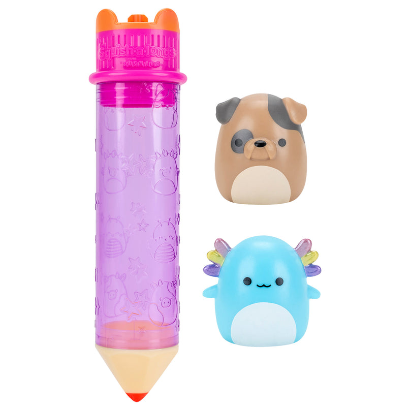 SQUISHMALLOWS Squish-a-longs Scribbles karp ja 2 minifiguuri