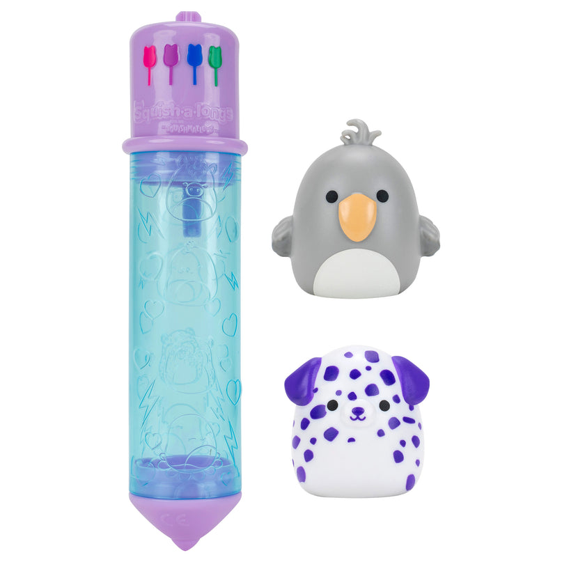 SQUISHMALLOWS Squish-a-longs Scribbles karp ja 2 minifiguuri