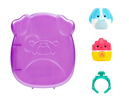 SQUISHMALLOWS SQUISH-A-LONGS minifiguuride komplekt pimepakis, 2 tk, 2,5 cm