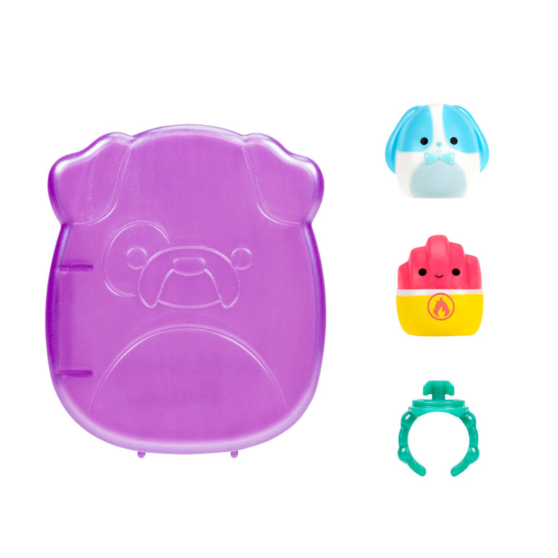 SQUISHMALLOWS SQUISH-A-LONGS minifiguuride komplekt pimepakis, 2 tk, 2,5 cm