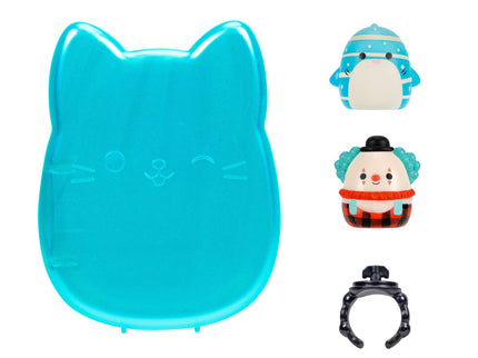 SQUISHMALLOWS SQUISH-A-LONGS minifiguuride komplekt pimepakis, 2 tk, 2,5 cm