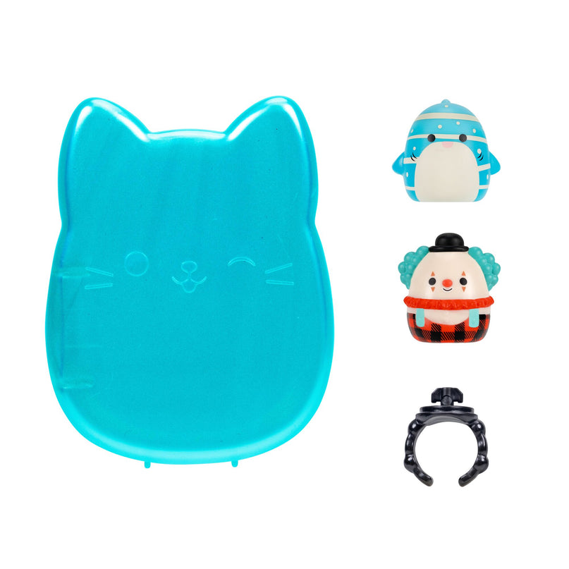 SQUISHMALLOWS SQUISH-A-LONGS minifiguuride komplekt pimepakis, 2 tk, 2,5 cm