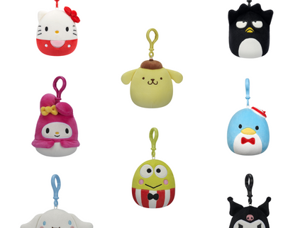 SQUISHMALLOWS HELLO KITTY W20 pehme võtmehoidja, 8 cm